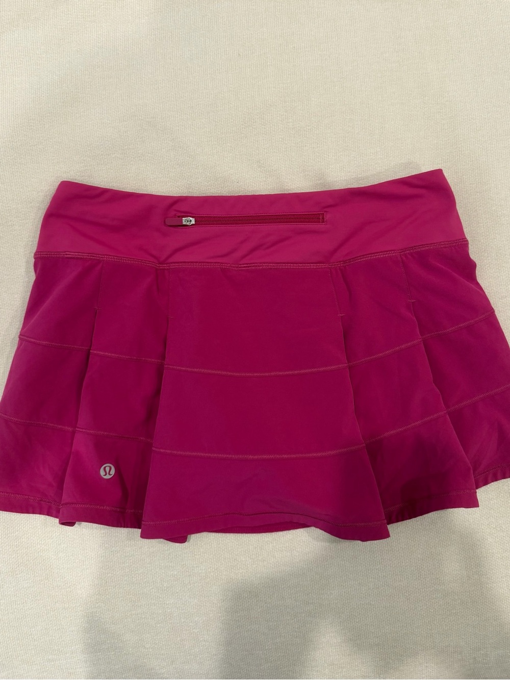 lululemon athletica Magenta Circle Skirt with Zip Pocket